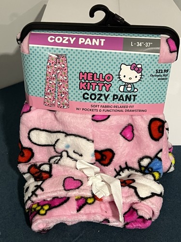 Hello kitty pink cozy pants - hello,