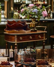 VTG Mahogany Wood Butler