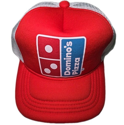 Domino pizza red - red, white