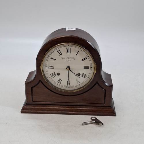 Widdop wooden mantel clock - wm,