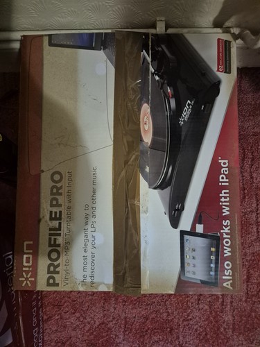 Ion profile pro usb - pro, turntable