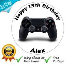 PLAYSTATION 4 CONTROLLER CAKE
