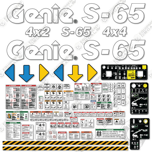 Fits genie decal kit boom - fits,