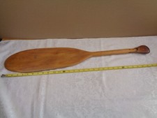 Vintage Wooden Canoe Paddle Small 30.5"