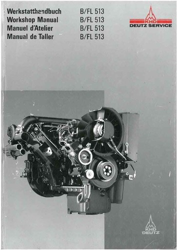 Deutz engine 513 workshop - b/fl,