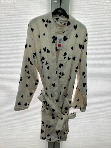 Ladies cream fleece - m&s,