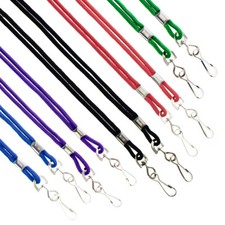 25 Premium Round ID Badge Neck