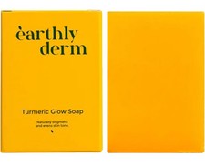 Earthly Derm Turmeric Soap, Earthly Derm Turmeric Glow Soap, Moisturizing