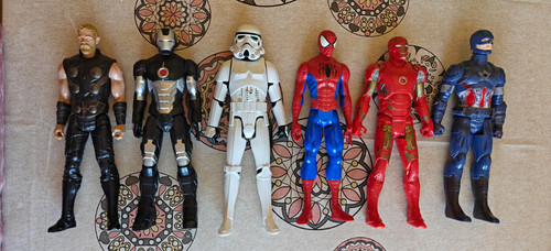 Marvel mixed lot action - mixed,