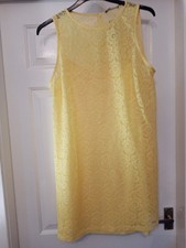 Bright yellow sleeveless