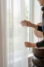 Custom Linen Look Sheer