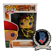 KYLIE MINOGUE SIGNED AUTOGRAPH FUNKO POP 139 STREET FIGHTER BECKETT BAS COA