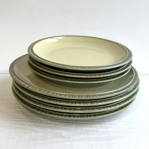Denby calm green plate - denby,