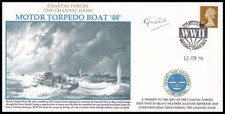 REGINALD MITCHELL Signed The Channel Dash Motor Torpedo Boat 48 WWII Cover