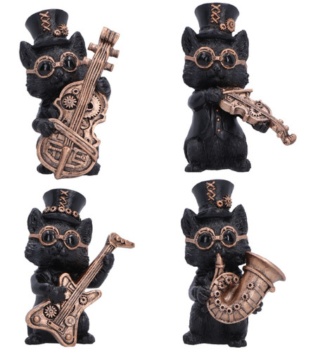 Music meowstro steampunk black - meowstro,