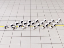 6x White TUG & DOLLY BAGGAGE