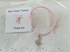 BEST DANCE TEACHER BRACELET