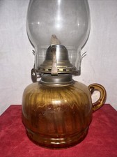 vintage Hand Held Light Amber