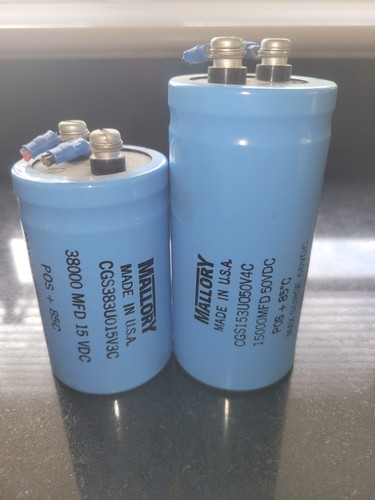 Pair mallory electrolytic - pair,