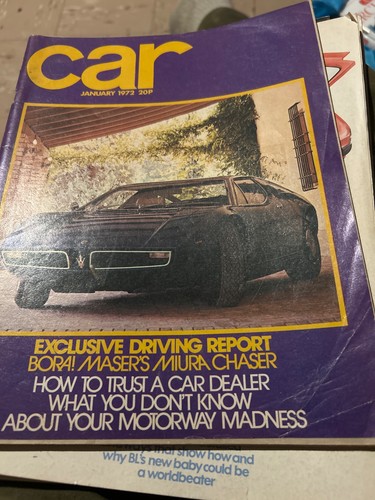 Car magazine january 1972 - car,