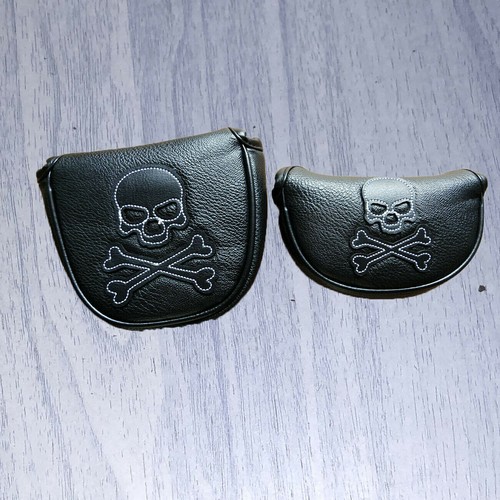 Golf mallet skull - skull, putter