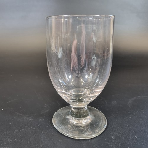 Antique 19thc plain glass - 19thc,