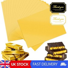 Food-Safe Gold Candy Wrappers