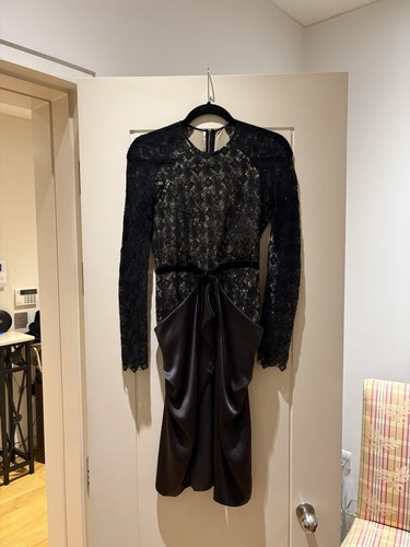 Roland mouret black lace - mouret,