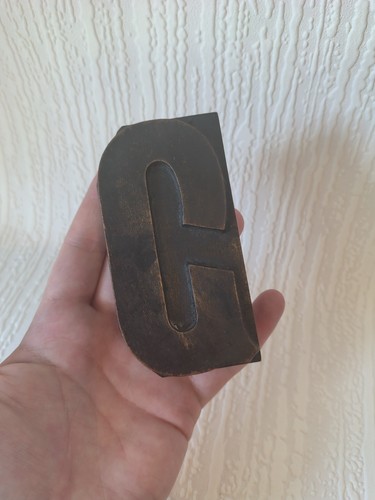 Vintage printers block - printers,