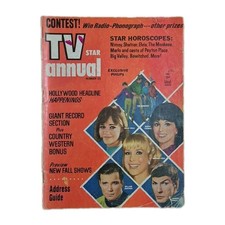 TV STAR ANNUAL - Vintage Film & TV Magazine 1967 No. 23 The Monkees Lee Majors