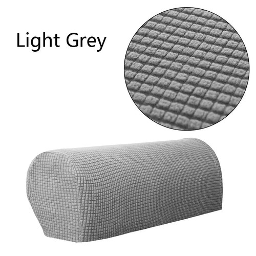 Fleece sofa armrest covers - 2x,