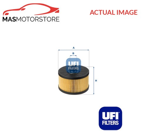 Engine oil filter ufi 2514500 - oil,