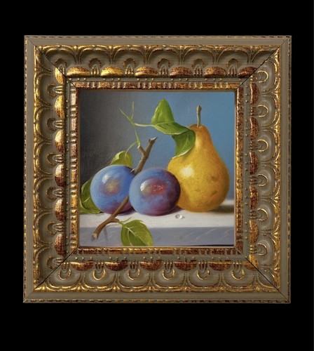 Original miniature oil - miniature,