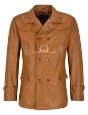 Men's Real Leather Jacket Tan
