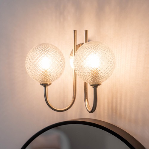 Twin wall light fitting - twin,