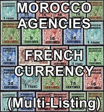 1917 - 1937 MOROCCO AGENCIES
