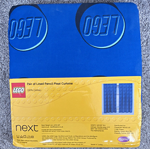 Lego blue pair lined - pair, pencil