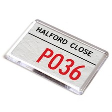 FRIDGE MAGNET - Halford Close