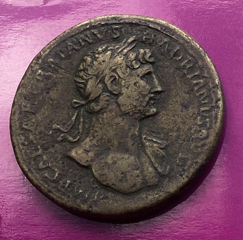 Hadrian sestertius 117 138 - hadrian,