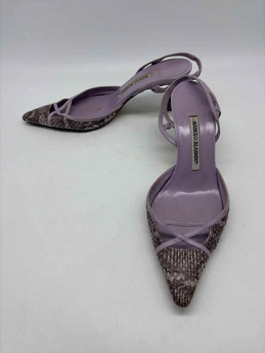Manolo blahnik purple size - manolo,