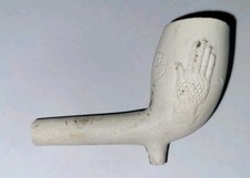 Antique CLAY PIPE Tobacciana