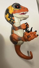 WowWee #3884 Fingerlings Untamed Raptor Yellow/ Orange. Untested