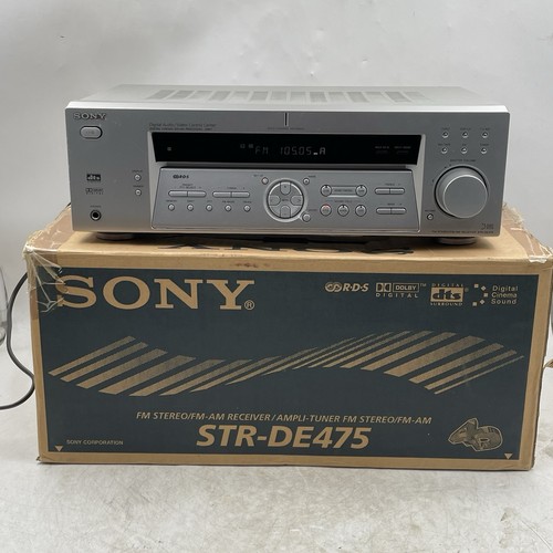 Sony amp str de475 audio - amp, audio/video