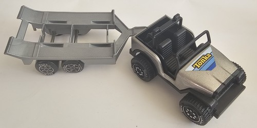 Vintage 1979 tonka jeep silver - tonka,