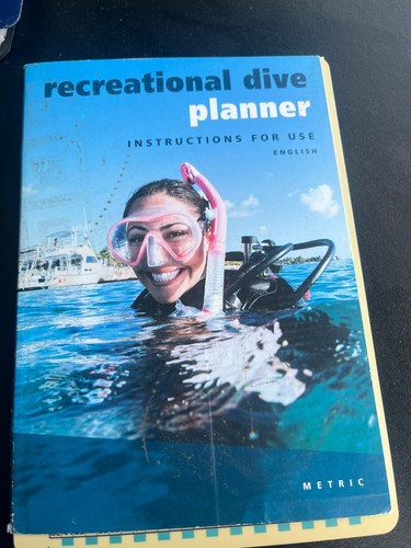 Padi recreational dive - dive, planner
