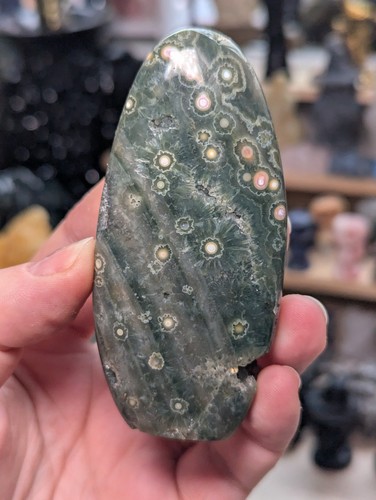 Ocean jasper crystal - jasper, freeform