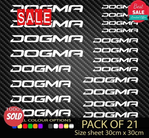 Pinarell dogma vinyl decal - dogma,