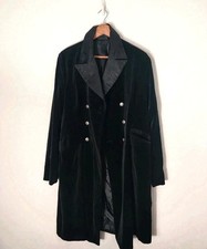 Vintage Raven Black Coat XL