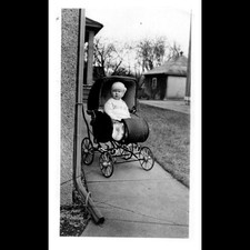 Vtg 1910s Baby Wicker Pram