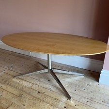 FLORENCE KNOLL OVAL  TABLE